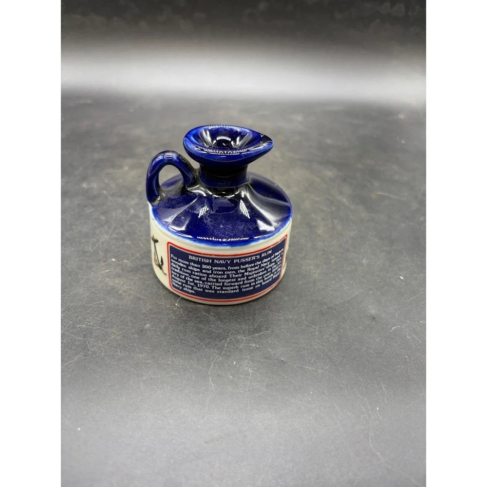 British Navy Pussers Rum vintage british